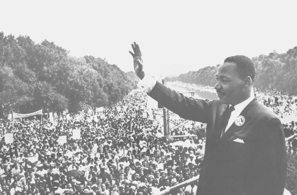 In den 60er-Jahren war die Hochzeit der schwarzen Bürgerrechtsbewegung – Martin Luther King der charismatische Anführer.