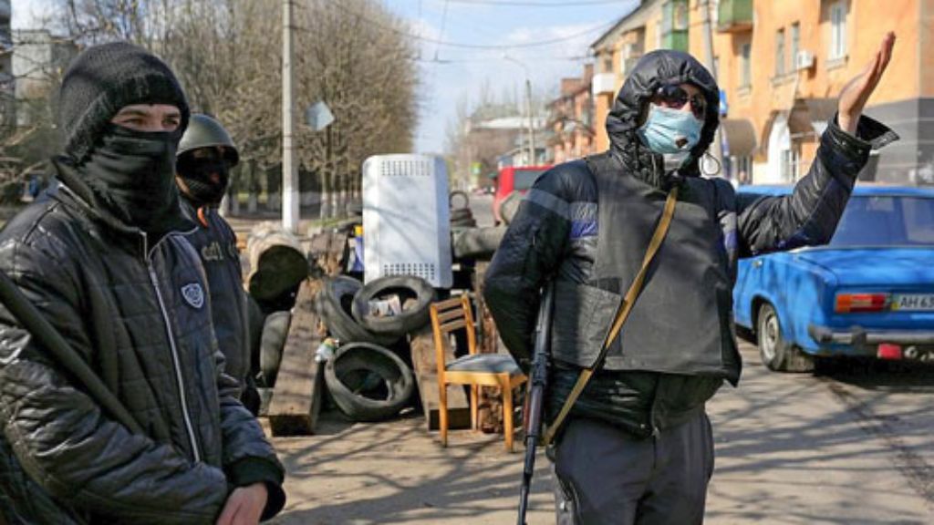 Krise in der Ukraine: Offensive gegen Separatisten angelaufen