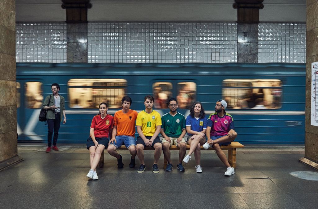 ... im Moskauer Metro...