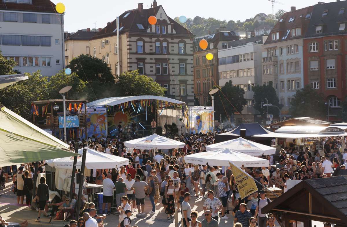 Weitere Eindrücke vom Marienplatzfest am Samstag.