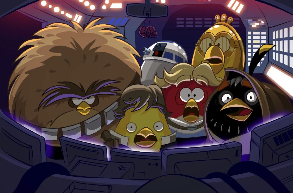Lichtschwerter, Raumschiffe, fremde Planeten – und mittendrin die „Angry Birds“ und ihre ewigen Widersacher, die Schweine. Klingt nach einem spannenden Spiel? Ist es auch – und es macht absolut süchtig. Genau wie bei der ursprünglichen Version der beliebten App „Angry Birds“, zu Deutsch „Wütende Vögel“, muss man mit den als Geschosse fungierenden Vögeln die Schweine vernichten. Allerdings haben die Macher in der Star-Wars-Edition ein paar Weltraum-Specials eingebaut: Einige Vögel wirbeln Lichtschwerter durch die Luft, andere können mit Hilfe der Macht Gegenstände bewegen oder sind mit Laserpistolen ausgestattet. Mancher Level wurde gar in die Schwerelosigkeit verlegt. Dort muss man die Anziehungskraft der Himmelskörper einsetzen, um ans Ziel zu kommen. Ganz schön knifflig, nicht nur für Star-Wars-Fans, aber ein Heidenspaß. Was die Technik angeht: die App benötigt mindestens iOS 4.3 oder die Android Version 2.2 oder höher. Angry Birds Star Wars, kostenlos über play.google.com, 89 Cent bei itunes.apple.com.