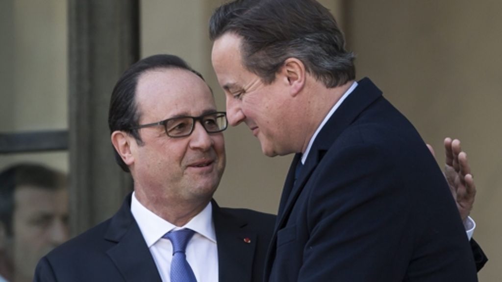  Bisher fliegen britische Bomber im Irak Angriffe gegen die Terrormiliz Islamischer Staat. Bei seinem Besuch in Paris stellt der britische Premier David Cameron in Aussicht, die Luftschläge auf Syrien auszuweiten. 