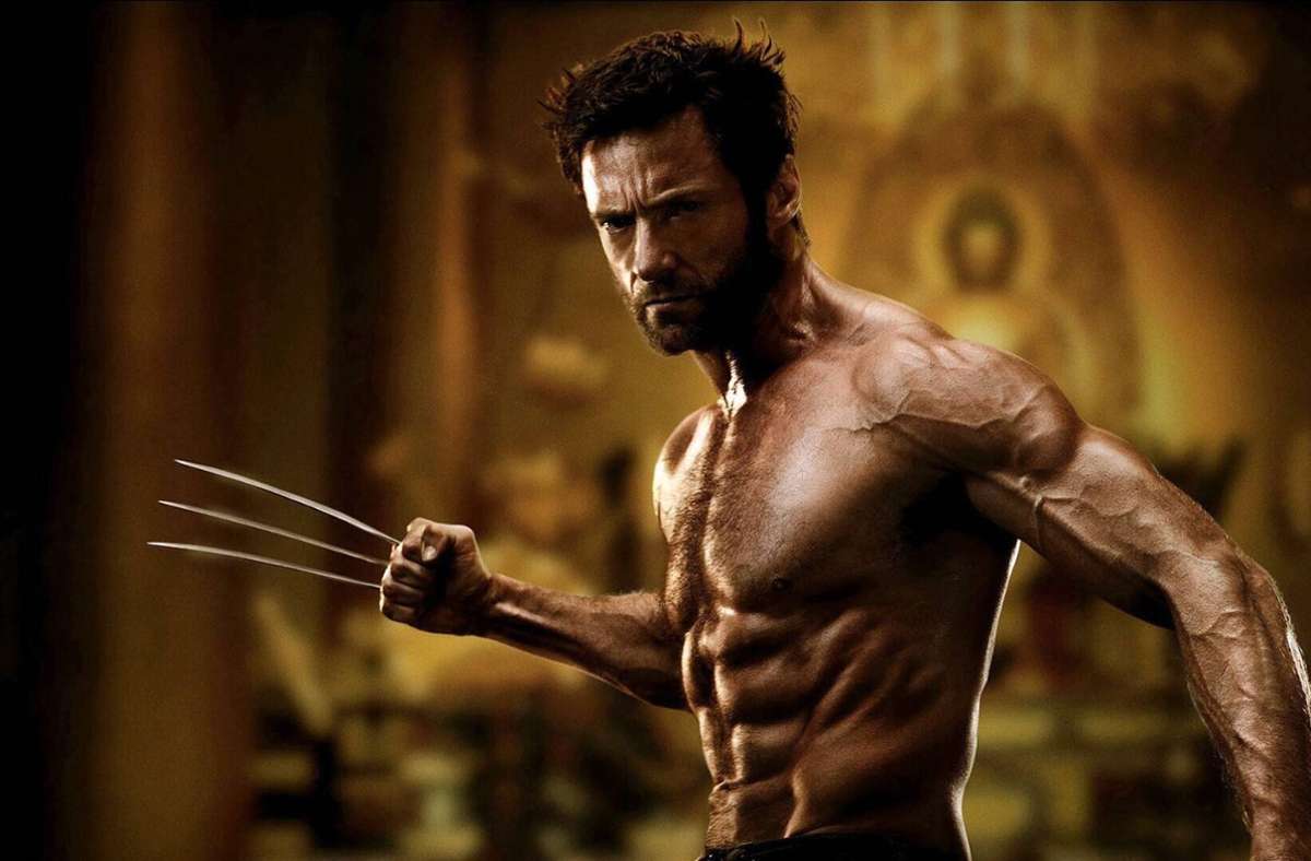 Hugh Jackman als Werwolf-Superheld  in „The Wolverine“ (2013). Foto: imago images/Mary Evans