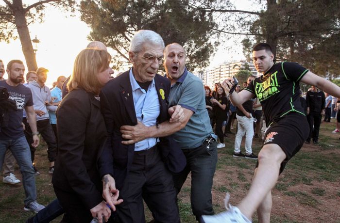 Bürgermeister Thessalonikis zusammengeschlagen