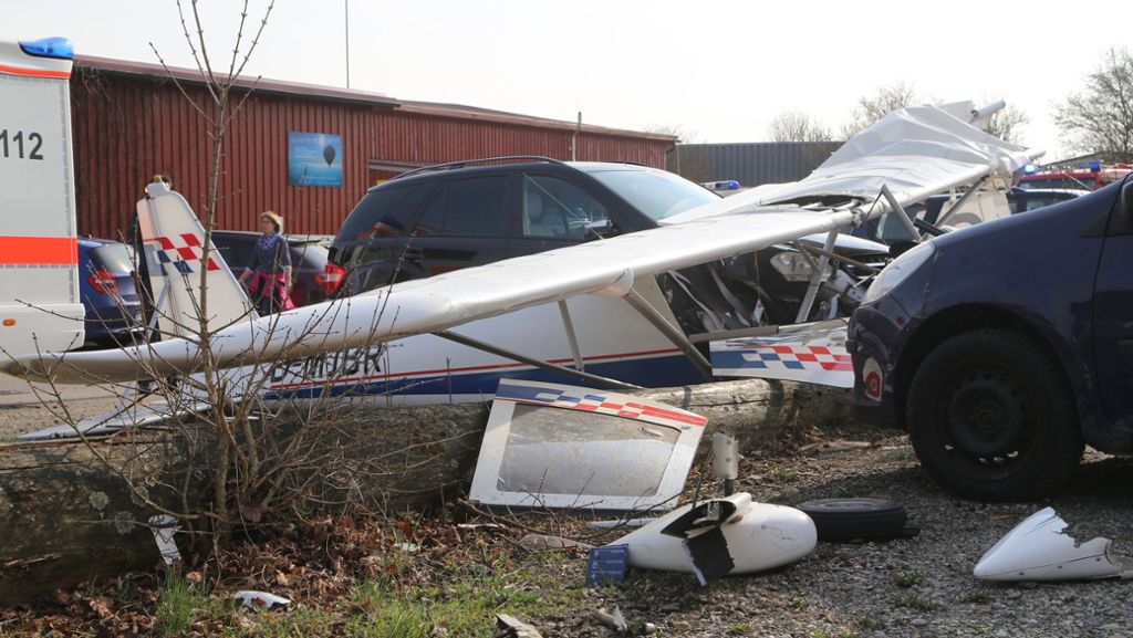 Leutkirch: Pilot von Sportflieger bei Absturz schwer verletzt