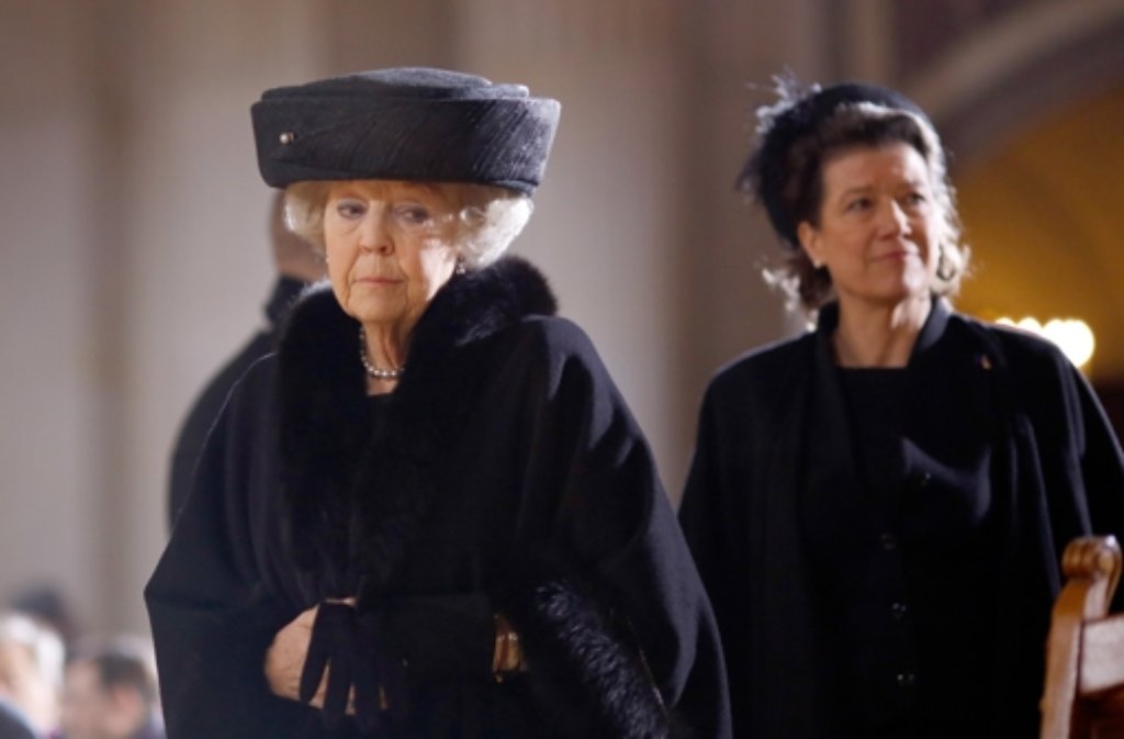 Prinzessin und frühere Königin der Niederlande Beatrix