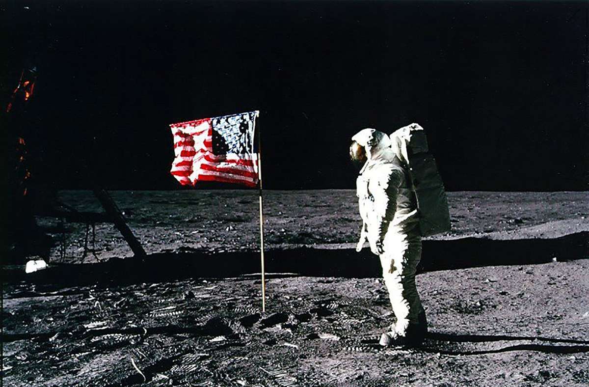 Raketenforscher Wernher von Braun (1912-1977) gilt in den USA als einer der Wegbereiter der Mondlandung...