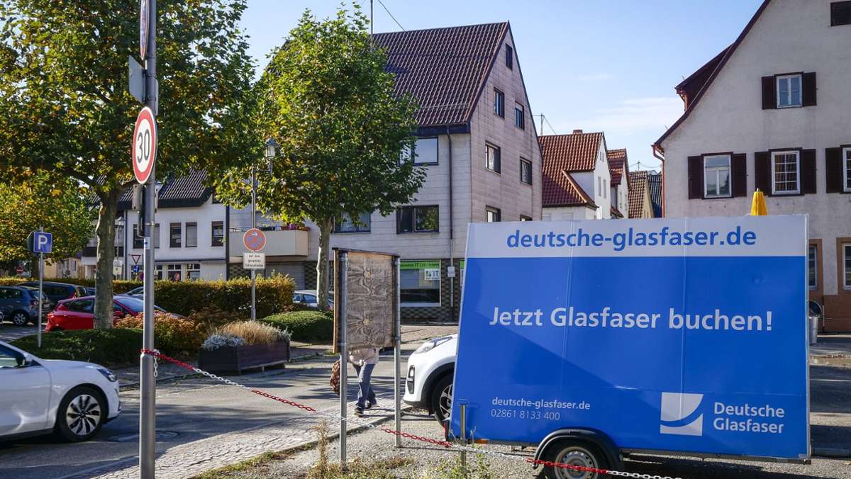 Stockender Glasfaserausbau in Weissach: „Der Schwabe sagt, Internet geht doch“