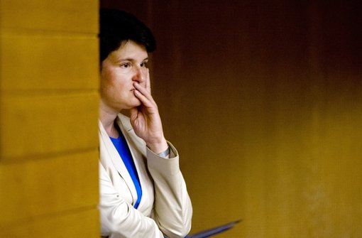 Das Verfahren um Tanja Gönner (hier im Juni 2012 im Stuttgarter Landtag) am Verwaltungsgerichtshof Baden-Württemberg wurde endgültig eingestellt. Foto: dpa