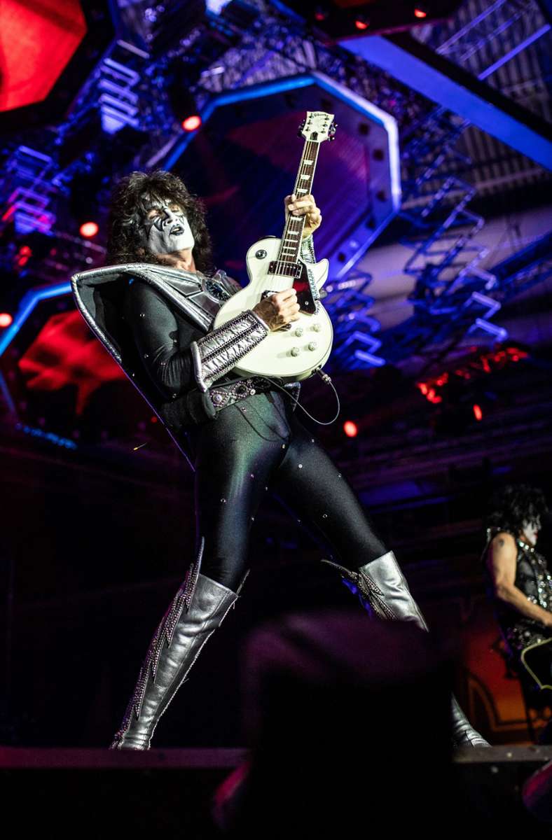 Eindrücke vom Kiss-Konzert in der Hans-Martin-Schleyer-Halle.