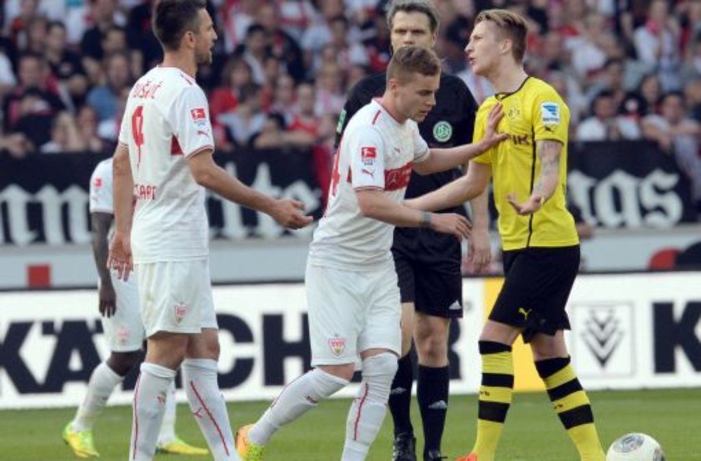 Der VfB Stuttgart konnte trotz guter Leistung gegen Dortmund wieder nicht punkten.
