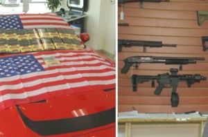 Autohändler wirbt mit Gratis-Sturmgewehr, Bibel und US-Flagge