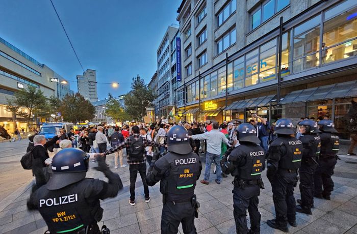 Stuttgart: Palästinenser gehen auf die Straße – Polizei muss einschreiten