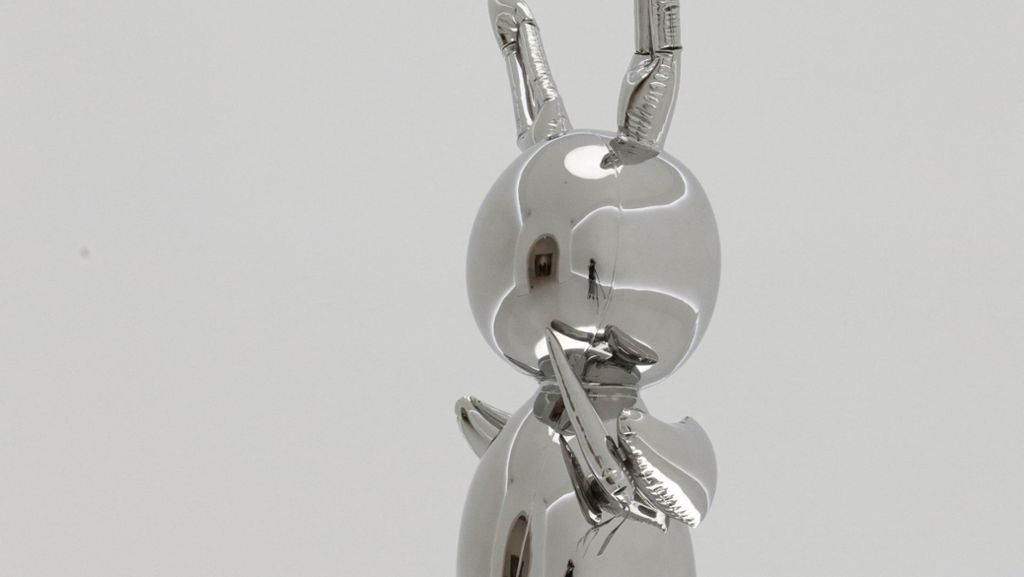 US-Künstlers Jeff Koons: Diese Hasen-Skulptur wird für eine unfassbare Summe  versteigert