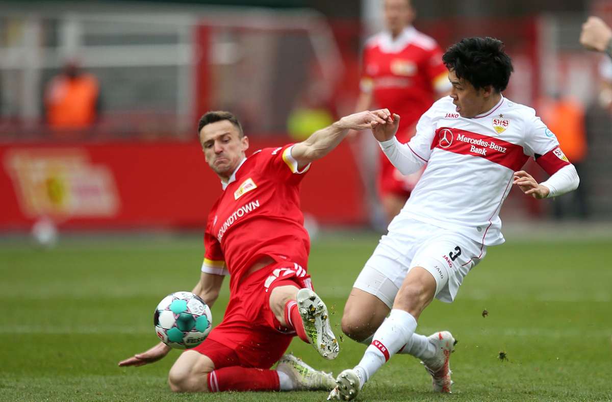 Der VfB Stuttgart hat beim Spiel in Berlin zwei Gesichter gezeigt und mit 1:2 verloren. Foto: Pressefoto Baumann/Cathrin Müller
