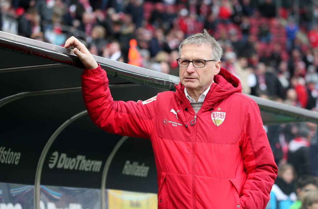 Michael Reschke muss sich auch um die Zukunft der verliehenen VfB-Profis kümmern. Foto: Pressefoto Baumann