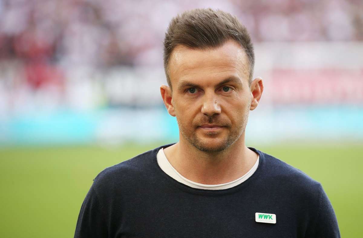 ... Augsburg-Trainer Enrico Maaßen.