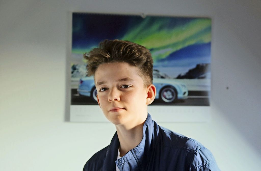 Louis Simon, 13, Schüler