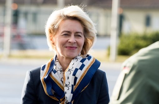 Verteidigungsministerin Ursula von der Leyen (CDU) Foto: dpa