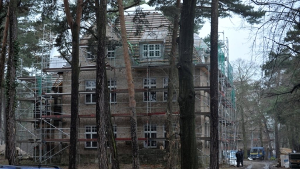 Feuer in Bushidos Villa bei Berlin : Polizei geht von Brandstiftung aus