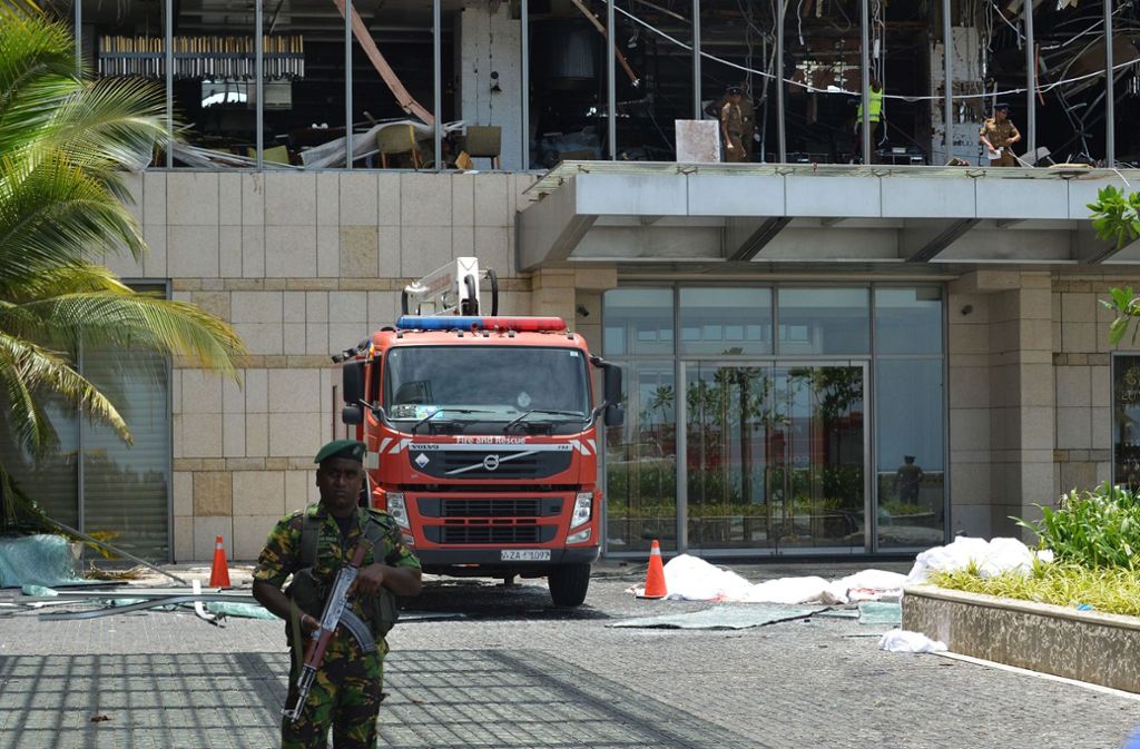 In einem Vorort der Hauptstadt Colombo ist es zu weiteren Explosionen gekommen.