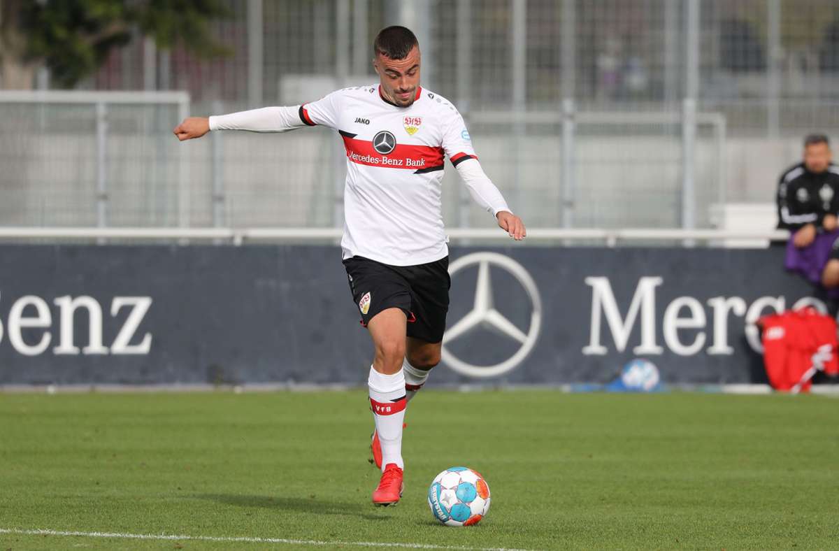 Nach überstandenem Infekt kam beim VfB auch Philipp Förster wieder zum Einsatz.