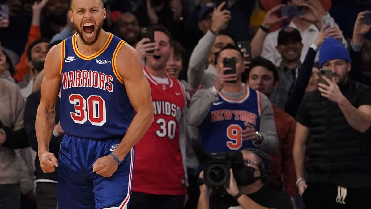 Stephen Curry: Warriors-Star bricht Dreier-Rekord in der NBA