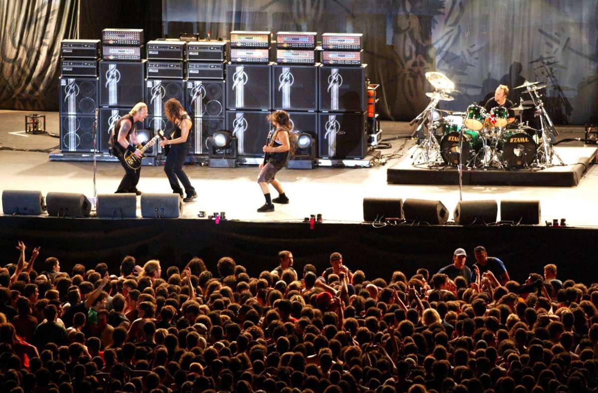 Metallica 2003 in Madrid