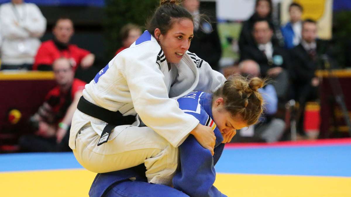 Judo-DM in Stuttgart: Katharina Menz gehört zur Abteilung Attacke