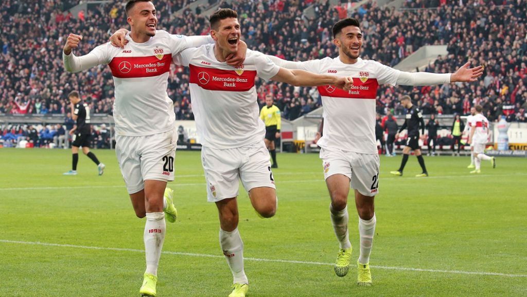 Von Philipp Förster bis Nicolás González: So feiern die VfB-Profis den Derbysieg gegen den Karlsruher SC