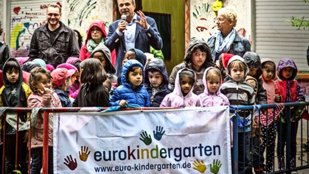 Kindertagsstätte am Stöckach: Warten auf  das  Super-Holzhaus
