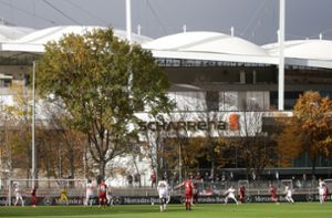 Kann der VfB II auch weiterhin an der Mercedesstraße  spielen?