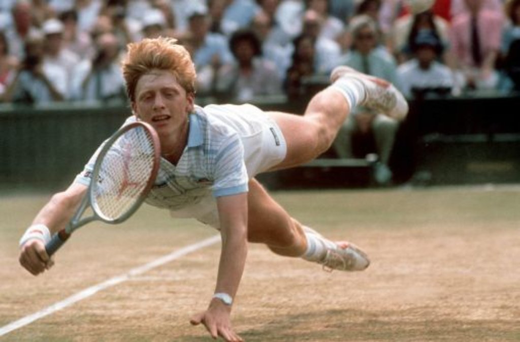 Kurz bevor er auf den Platz ging, hat sich die deutsche Tennis-Legende Boris Becker früher stets seine Schnürsenkel noch einmal festgezurrt - und das immer, ohne Ausnahme.