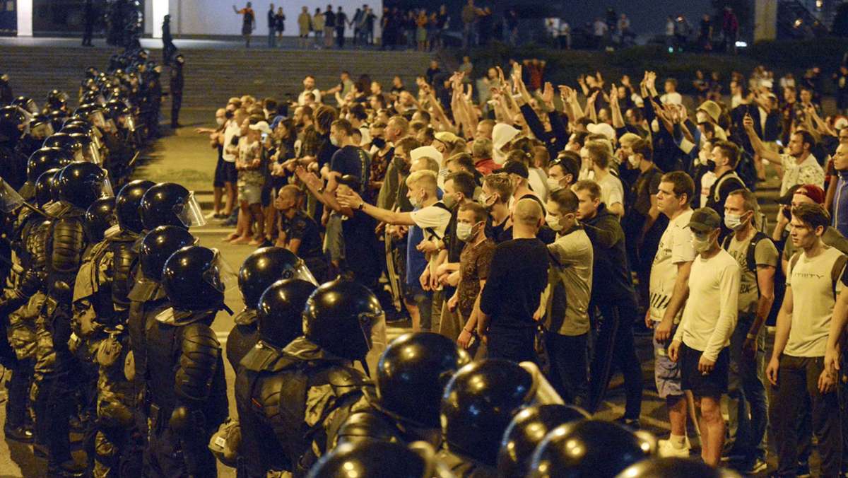 Protest in Belarus: Mit dem Mut der Verzweiflung