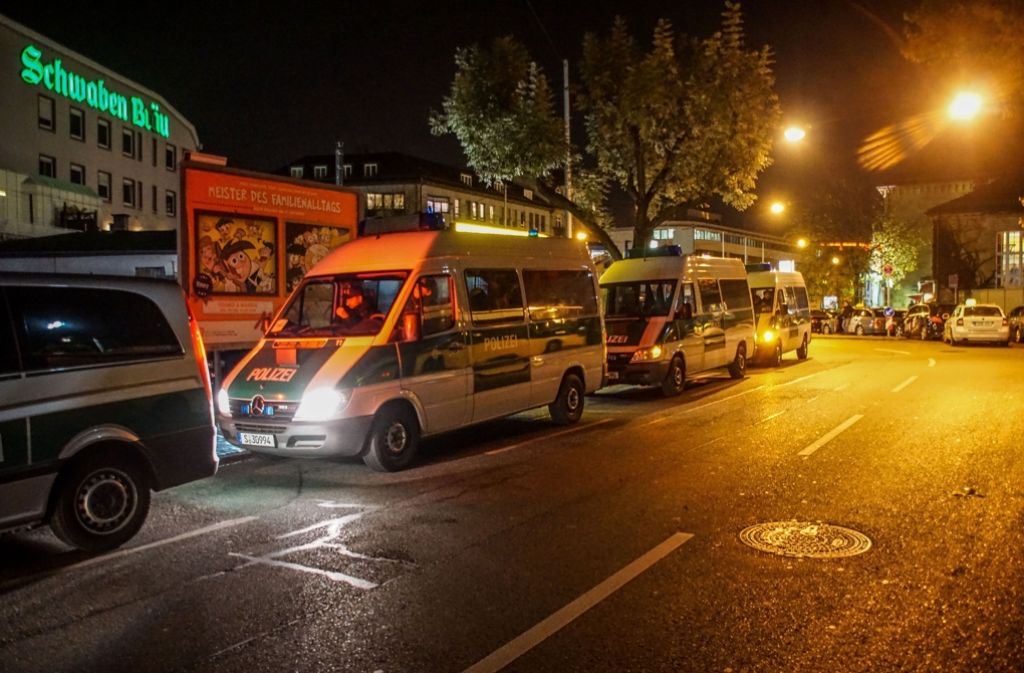 Bis zu 100 Einsatzkräfte waren in der Nacht auf Samstag in Bad Bannstatt vor Ort.