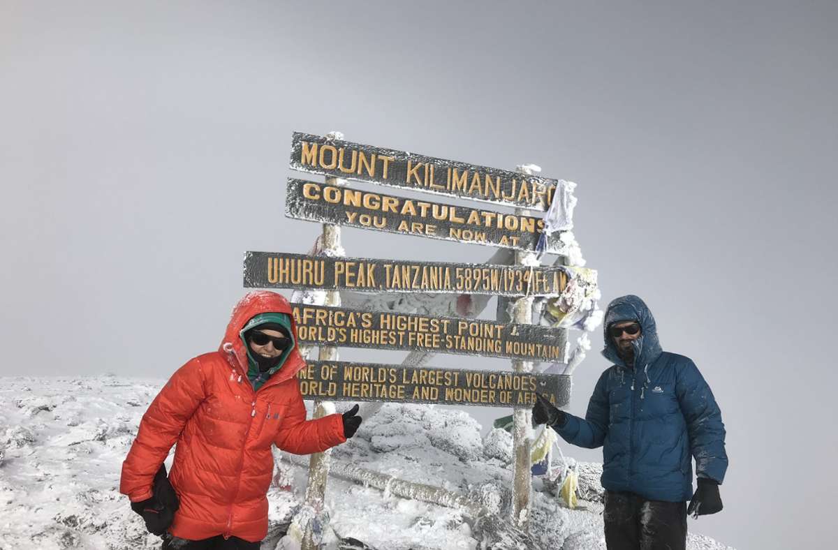 Verlobung auf dem Kilimandscharo