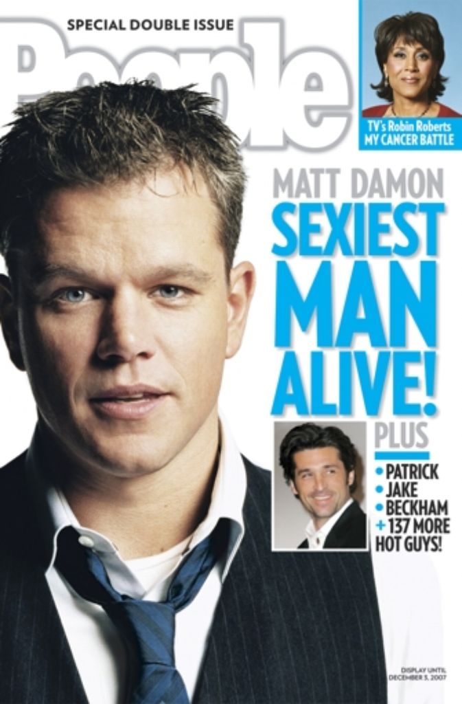 ... wird vom People-Magazin zum „Sexiest Man Alive“ gewählt.