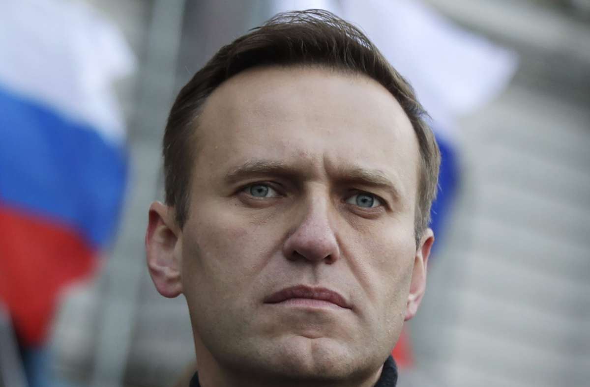 Nawalnys Schicksal löst international Anteilnahme aus. Foto: dpa/Pavel Golovkin