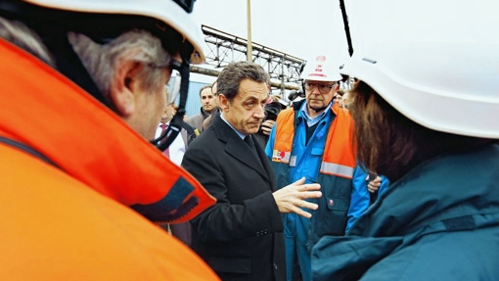 Wahlkampf in Frankreich: Wenn Sarkozy am Werkstor klingelt
