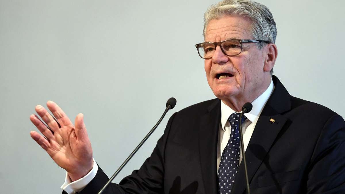 Joachim Gauck: Alt-Bundespräsident nennt Impfgegner Bekloppte