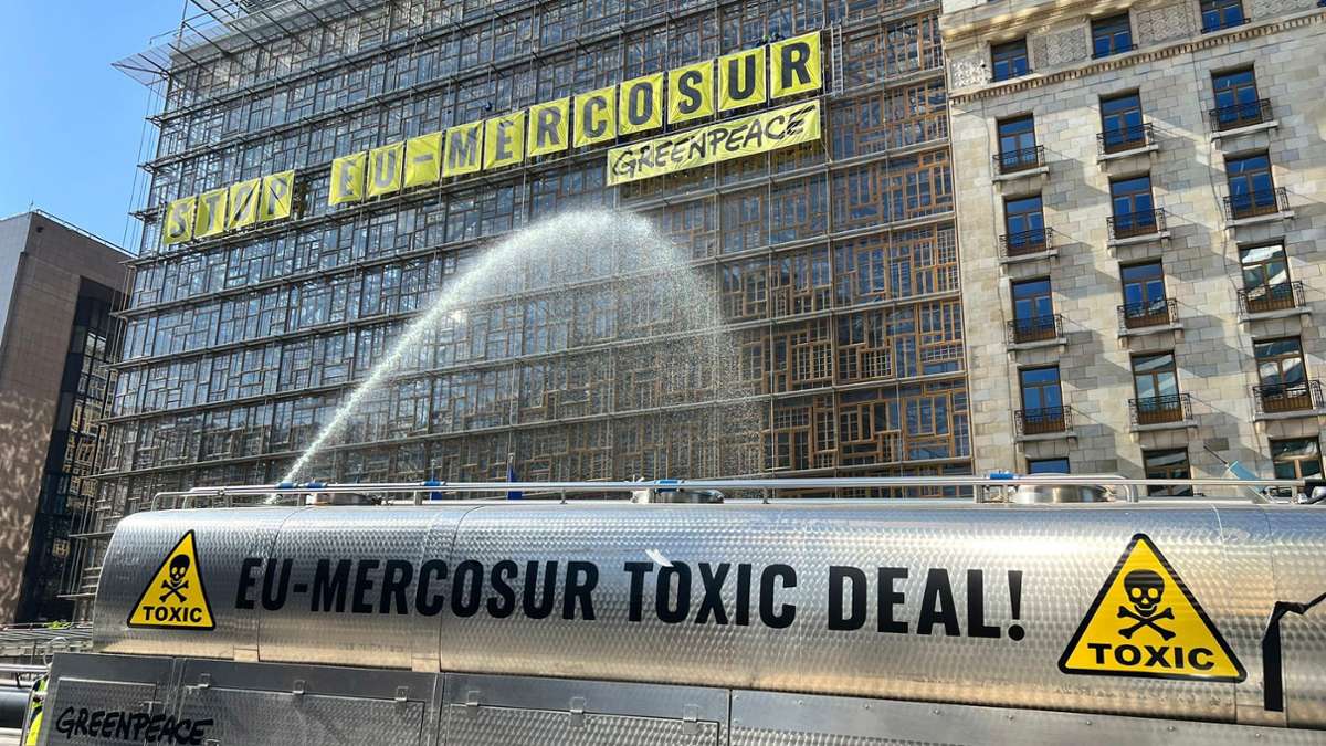 Umwelt: Greenpeace: EU-Mercosur-Abkommen verletzt Klimagesetz