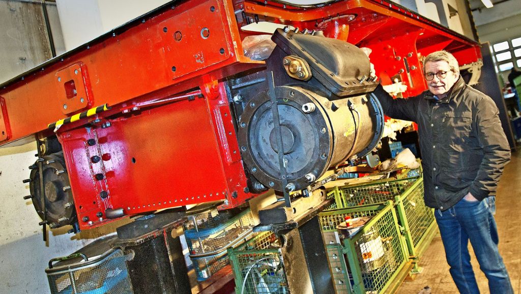 Esslinger Dampflok wird restauriert: Schulterschluss der beiden Letzten ihrer Art