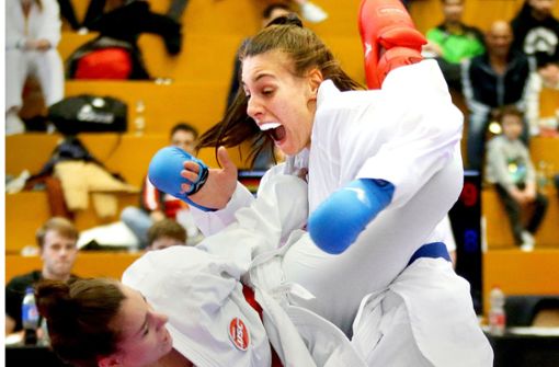 Im Karate geht es hart zur Sache. Foto: Pressefoto Baumann/Hansjürgen Britsch