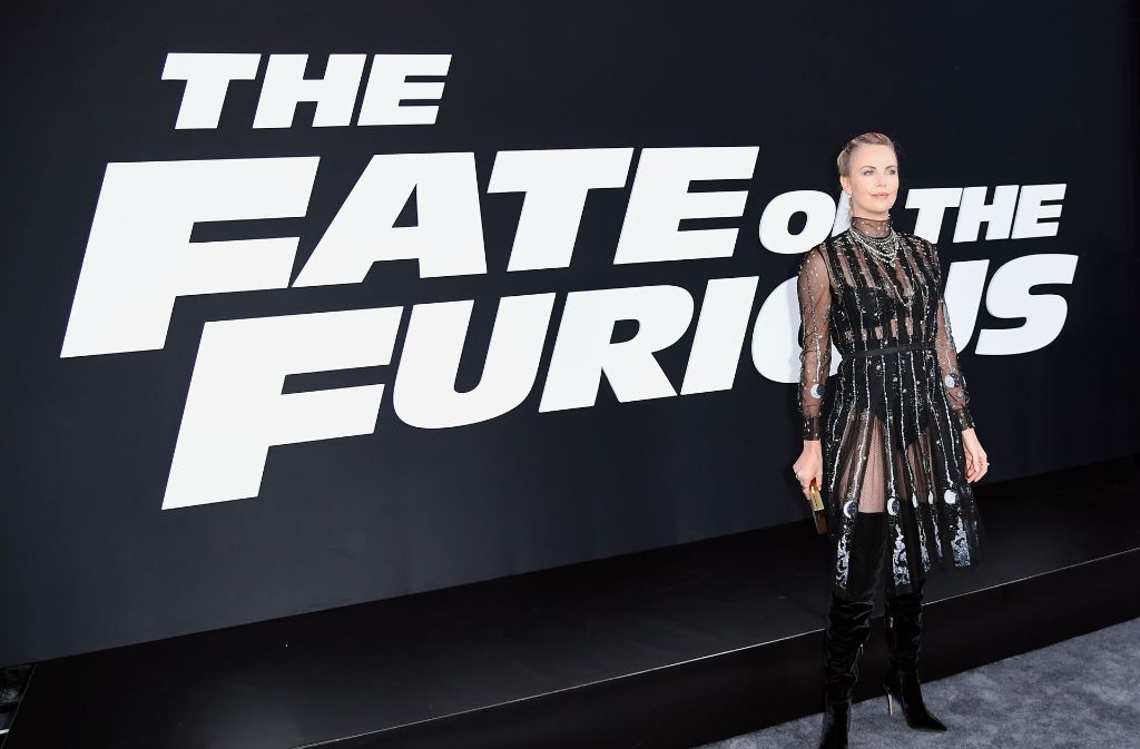 Im Film „Fast & Furious 8“ spielt Charlize Theron die Rolle einer mysteriösen Kriminellen.
