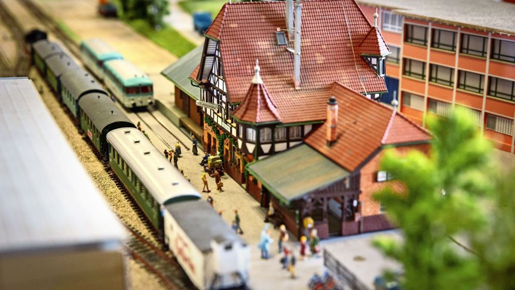 Modellbahnausstellung in Esslingen: Ein großes Herz für kleine Züge