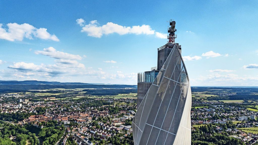  Gründer wollen ganz nach oben – auf dem Thyssen-Krupp-Turm in Rottweil geben ihnen Investoren aus der Region Alb-Bodensee eine spektakuläre Plattform. 