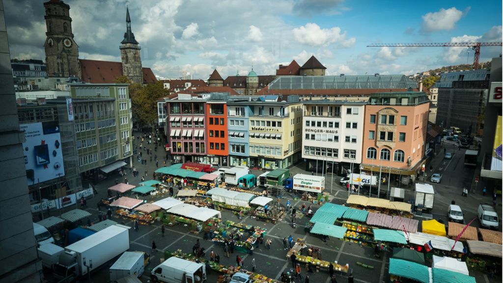 Video vom Stuttgarter Wochenmarkt: Kundenrückgang wegen teurer Parkplätze?