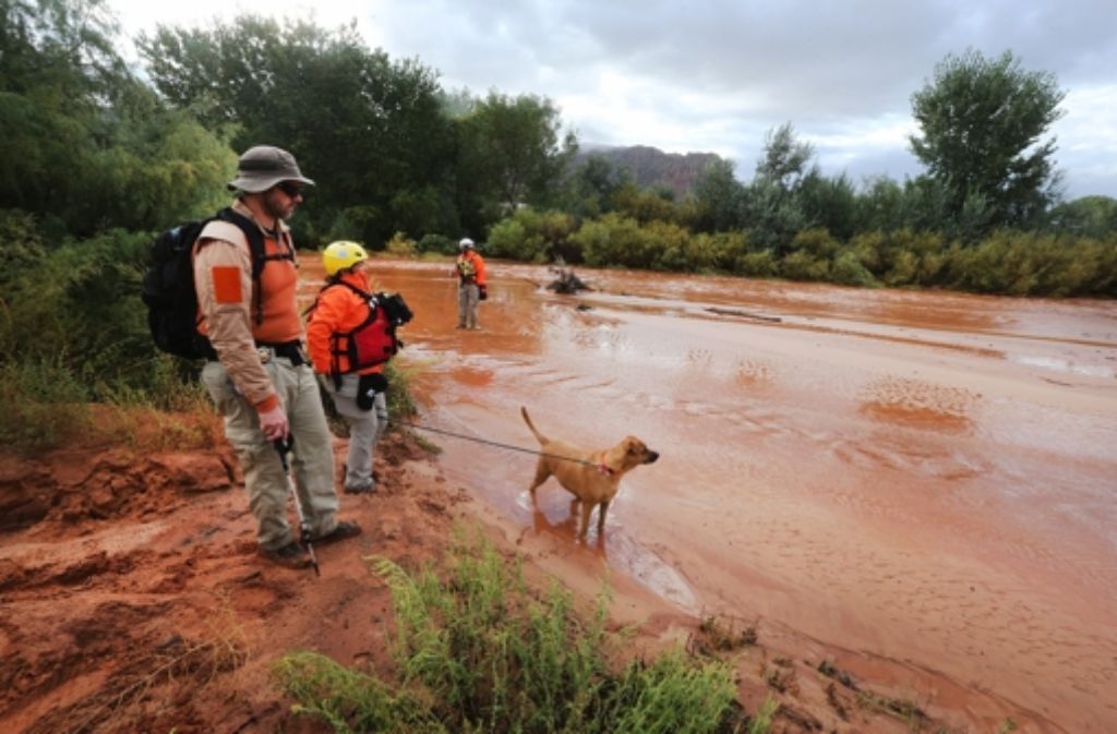 Die Folgen der Sturzflut in Utah