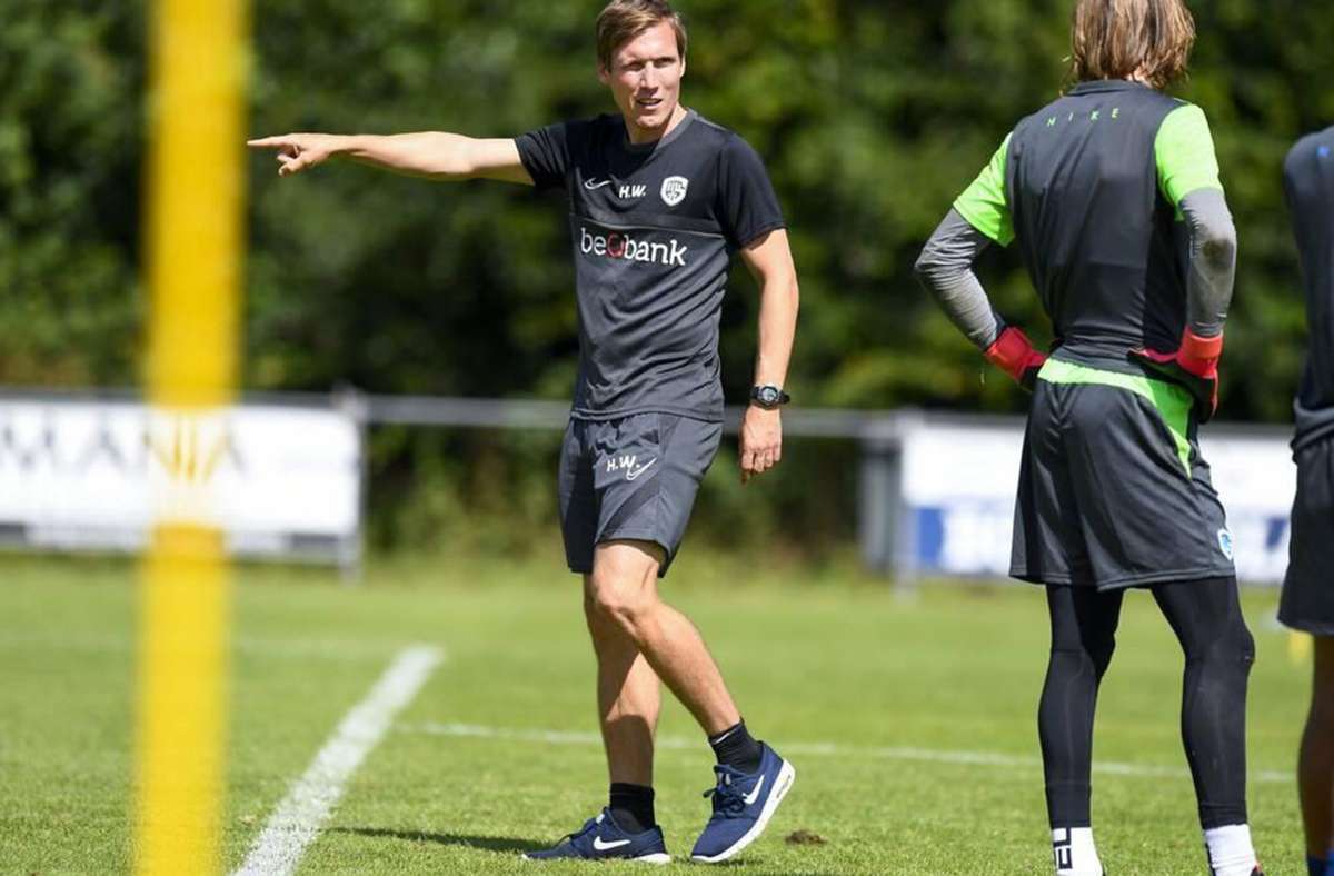 Ex-VfB-Trainer Hannes Wolf arbeitet seit November 2019 in Belgien bei KRC Genk.