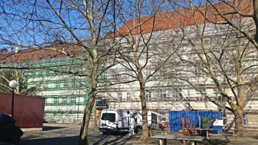 Lindenschulviertel: Sanierung soll Ende März abgeschlossen sein